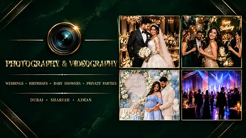 Freelance Photographer and Videographer Sharjah