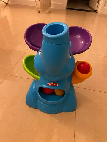 Playskool elephant ball popper