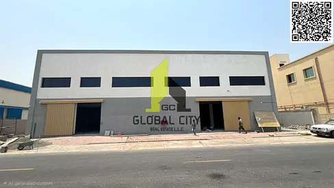 مستودعات جديدة كلياً للإيجار متوفرة في منطقة الجرف بعجمان، مساحتها الإجمالية 2303 قدم مربع، بالقرب من الطريقين E311 وE611، سعر الإيجار المطلوب للقدم ا