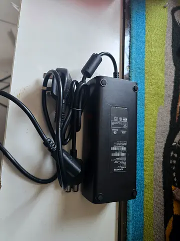 Xbox 360 slim power adapter with UK plug