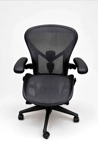 Free Delivery- Herman Miller Ergonomic Mesh Office Chair with Adjustable Armrests and Lumbar Suport