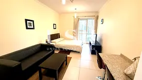 FULLY FURNISHED STUDIO | HIGH FLOOR | LAKE & CITY VIEWS