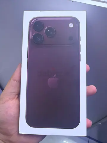 Apple iPhone 18 pro max (sealed box 4 pcs) - burgundy (256)gb