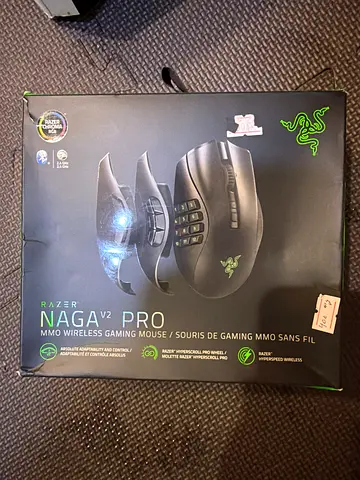 Razer Naga Pro Wireless Gaming Mouse (Boxed) - Good Condition