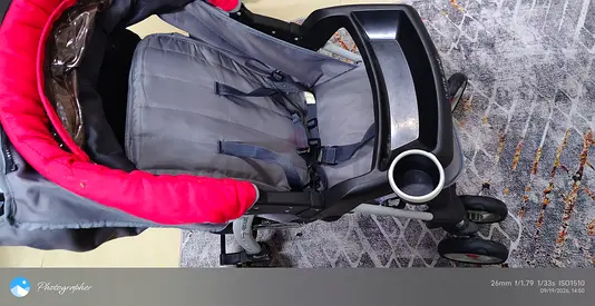 Never used baby stroller / pram with tray and cup holder used for kids 1-9 years