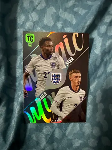 Panini Top Class 2024 Saka and Palmer England Trading Card