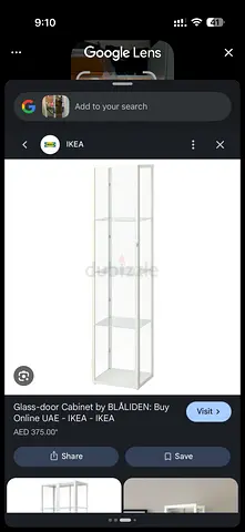 Ikea Glass door cabinet