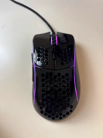 Glorious Model D Wired RGB Gaming Mouse – Glossy Black