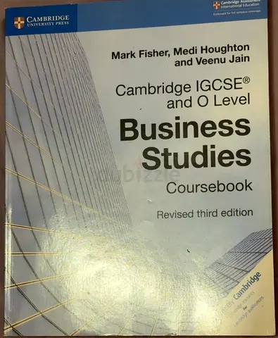 Cambridge IGCSE and O Level Business Studies Coursebook (Revised 3rd Edition) - Mark Fisher et al.