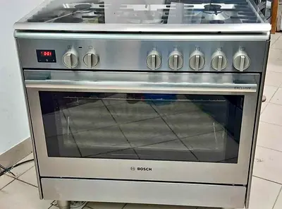 Bosch Exclusiv series8 Stainless Steel Gas Cooker and Oven