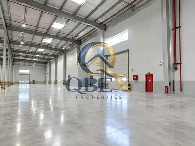 Commercial & Industrial Warehouse Space | 60 kW Power | AED 30/sq ft