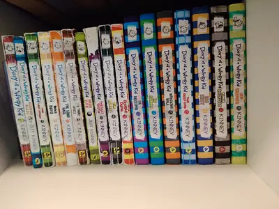 Diary of a wimpy kid 17 books