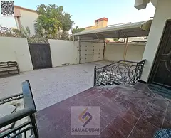 Villa for sale in Al Muwaihat 3, Ajman | 5 master bedrooms + majlis + living room + kitchen + maid's