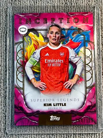 Kim Little 2025-26 Topps Inception Superior Legends /125 Arsenal