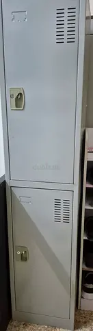 Metal Two-Door (250) & single door (150)Storage Locker - Good Condition.