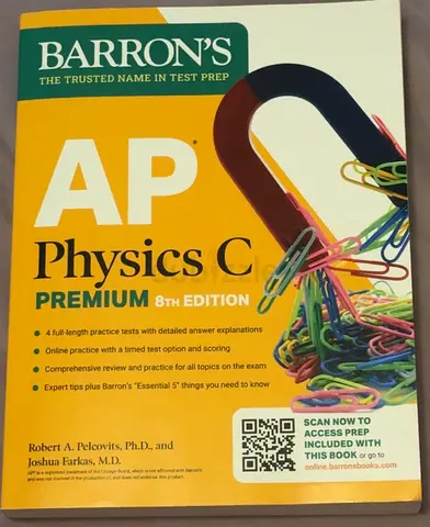 Barron’s AP Physics C Premium (8th Edition) - Complete Prep Book
