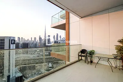 Luxurious Studio | Vacant | Burj Khalifa View