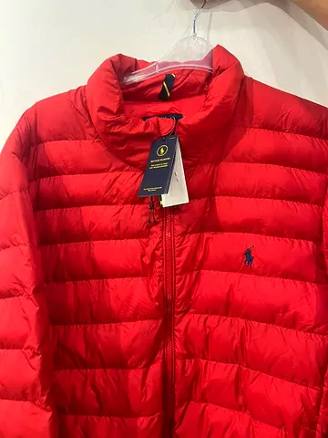 Red Ralph Lauren Puff Jacket - New with Tags size XL