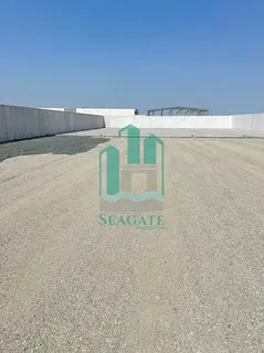 Open Yard with Offices & Shops for Rent | Al Sajaa, Sharjah (T)(I)