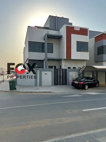 Second-Tenant Villa for Annual Rent in Ajman – Al Yasmeen | Corner Villa | 5 Master Bedrooms