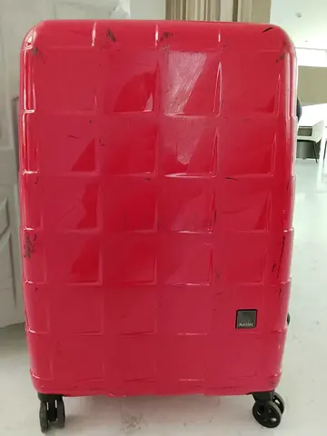 Antler Pink Hard Shell Medium Roller Suitcase 60 x 42 x 26 cm