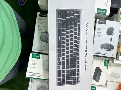 UGREEN Multi-Mode Wireless Keyboard – Slim Bluetooth & 2.4G