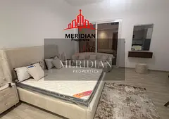 Apartment for Rent in Oxford Residence, JVC | Upper Floor | Balcony with Pool View