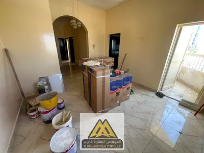 For Annual Rent 2 Bedrooms and Separate Living Room Balcony and Split AC Al Rashidiya 3 Ajman Near Grand Mall with Easy Access 2-bedroom apartment wit