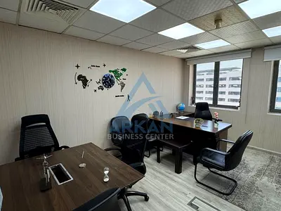 Office Near Al Garhoud Metro | Furnished & Ready | 250 Sq Ft | 4 Instalments