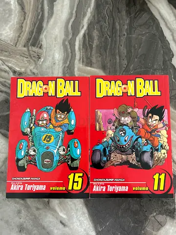 Dragon ball manga 11 and 15(NON NEGOTIABLE)