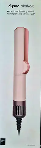 Dyson Airstrait Hair Straightener Ceramic Pink/Rose Gold HT01 New condition