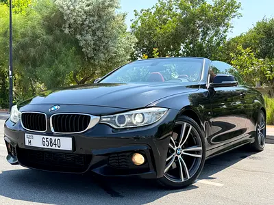 Top Of The Range BMW 4-Series 428i M Sport Convertible GCC Specs Fully Service history Single owner