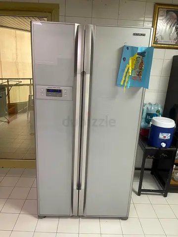 Side-by-side Refrigerator - Good working condition, spacious (White)