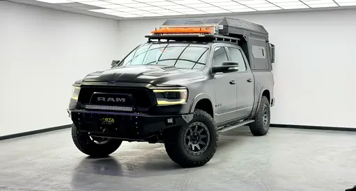2021 RAM 1500 Rebel Double Cab / Camper Conversion, Warranty, Full Service History, GCC.