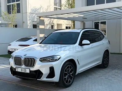 Under warranty + service BMW X3 Mkit GCC specifications 2024 model