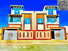 Villa for rent in Ajman -alyasmin area ( 5 bedRooms +Hall +Majlis + roof +made room )