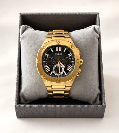 GUESS Headline GW0572G2 Gold Watch 42mm – Brand New / Unworn