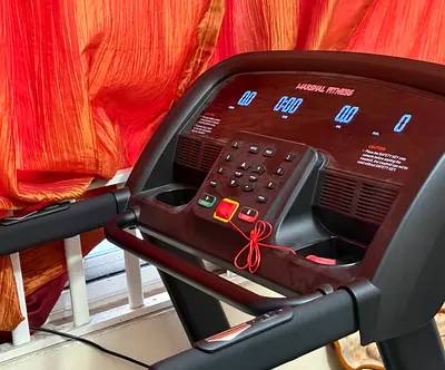 Used Electric Fitness Treadmill with Digital Console - Excellent Condition