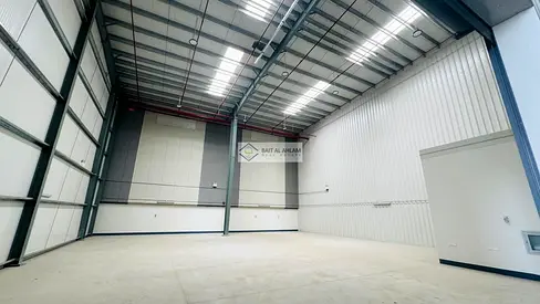 16 kw Electricity/brand new/11.6 M height Warehouse for rent in saja emirates industrial city,Sharjah