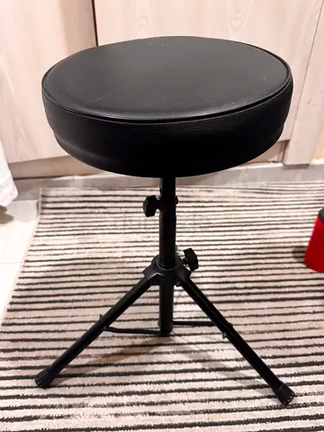 Adjustable Padded Drum Throne / Music Stool - Good Condition
