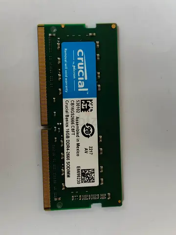 Crucial 16 GB 2666 SODIMM