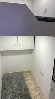 Partition available for couple or single for near Al Rigga metro for 1400