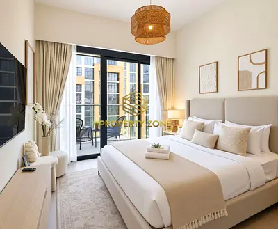 Furnished Studio | Azizi Riviera | Balcony & Pool Access