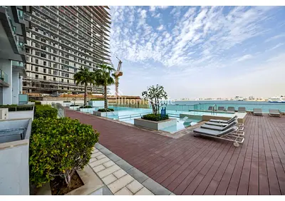 Furnished 2BR + Maid | Sea View | Spacious Layout