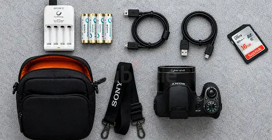 Sony Cyber-shot DSC-H300 Digital Camera - 35x Optical Zoom (Perfect Condition) - Full Starter Kit