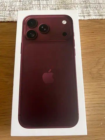 iPhone 18 pro max, Burgundy,512GB