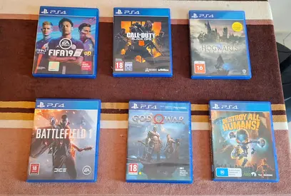 PS4 game CDs for sale