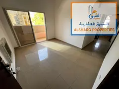 Second row from the Ajman Corniche; spacious layout; balcony with an excellent view; master bedroom;