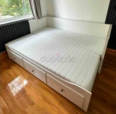 Ikea hemnes day bed with mattress 2