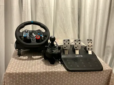 PlayStation steering wheel